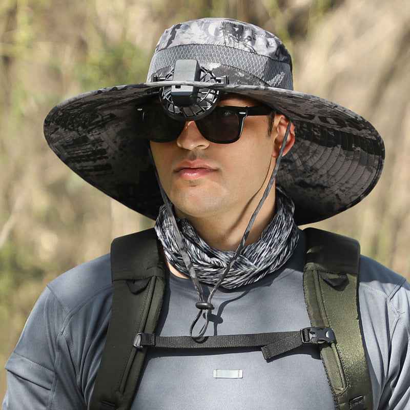 USB Rechargeable Cooling Sun Hat