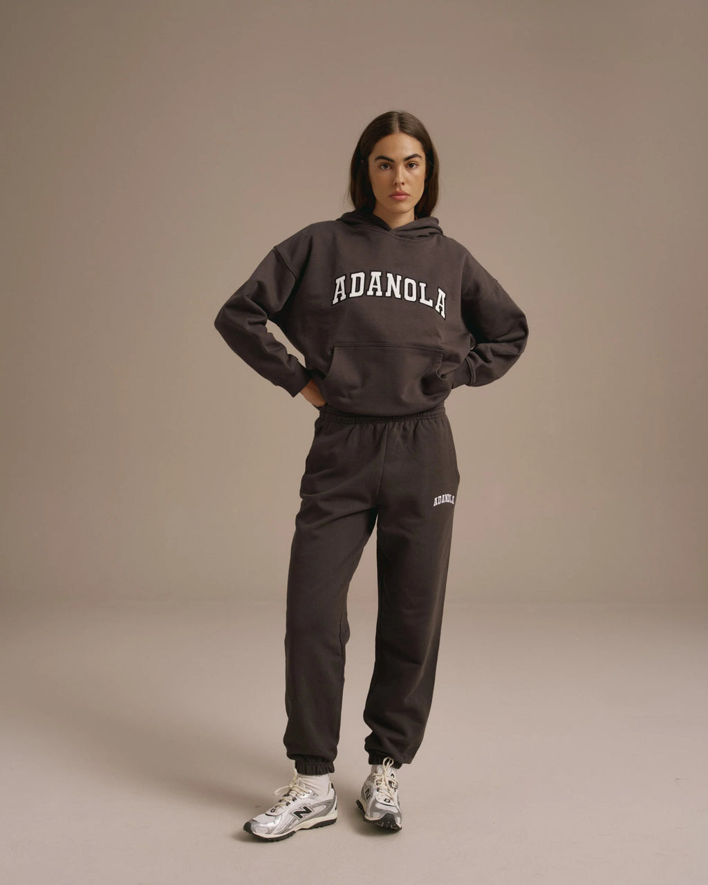 Varsity Sweatpants - Washed Coffee Bean