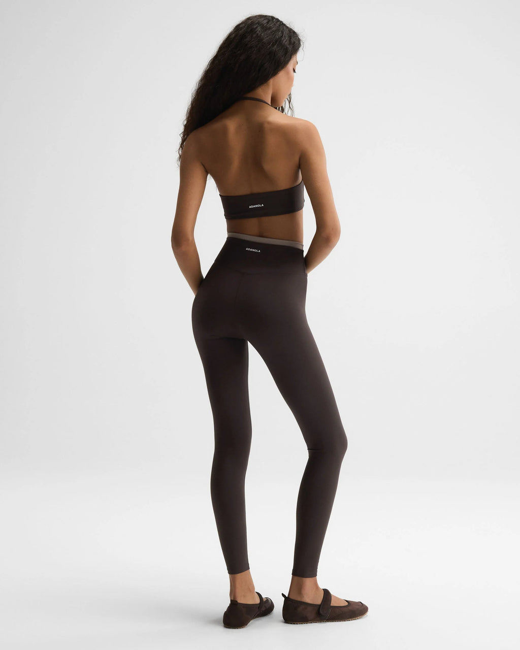 Ultimate Double Layer Leggings - Coffee Bean/Dusty Brown