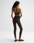 Ultimate Double Layer Leggings - Coffee Bean/Dusty Brown