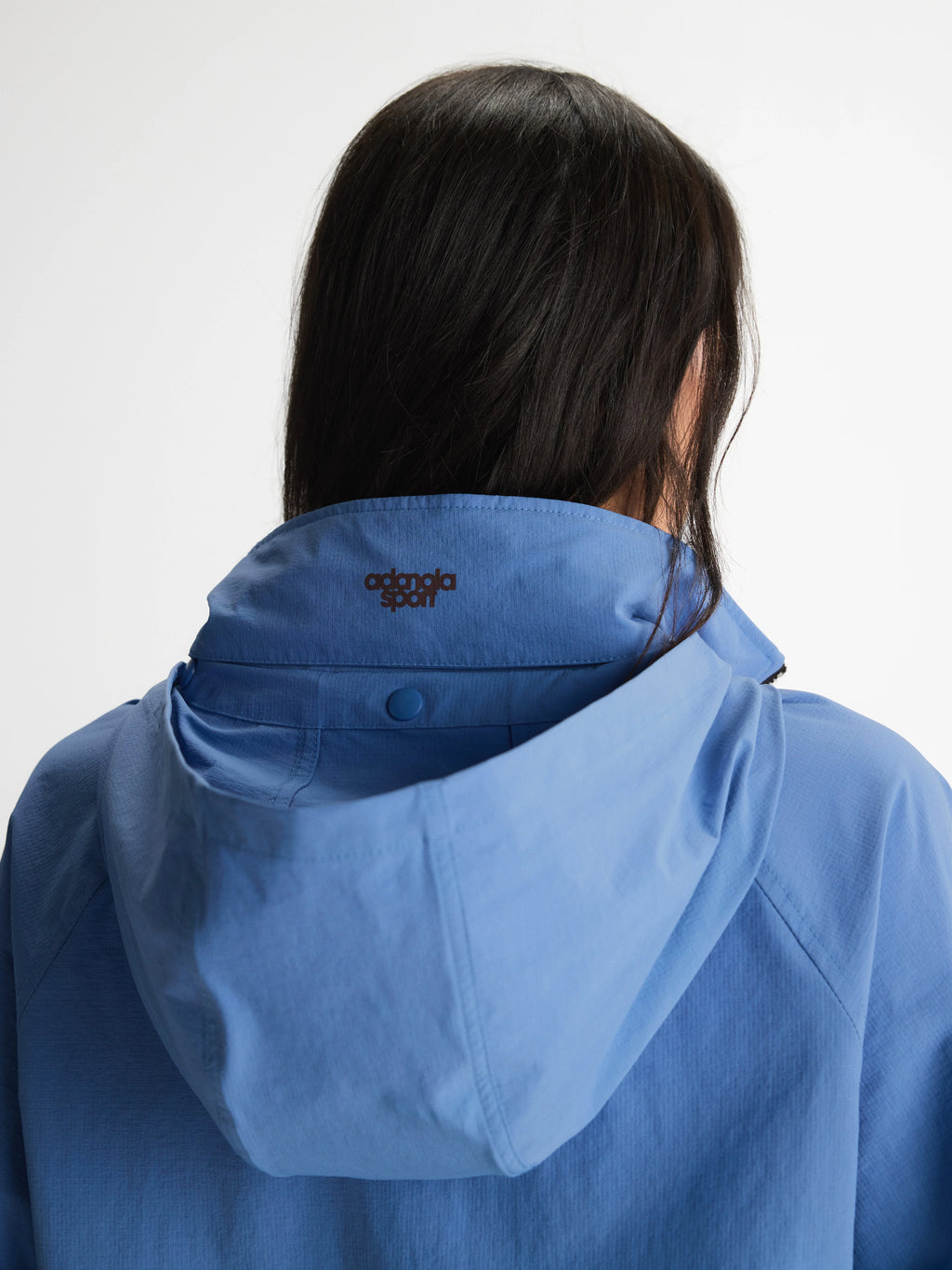 Contrast Binding Track Jacket - Blossom Blue