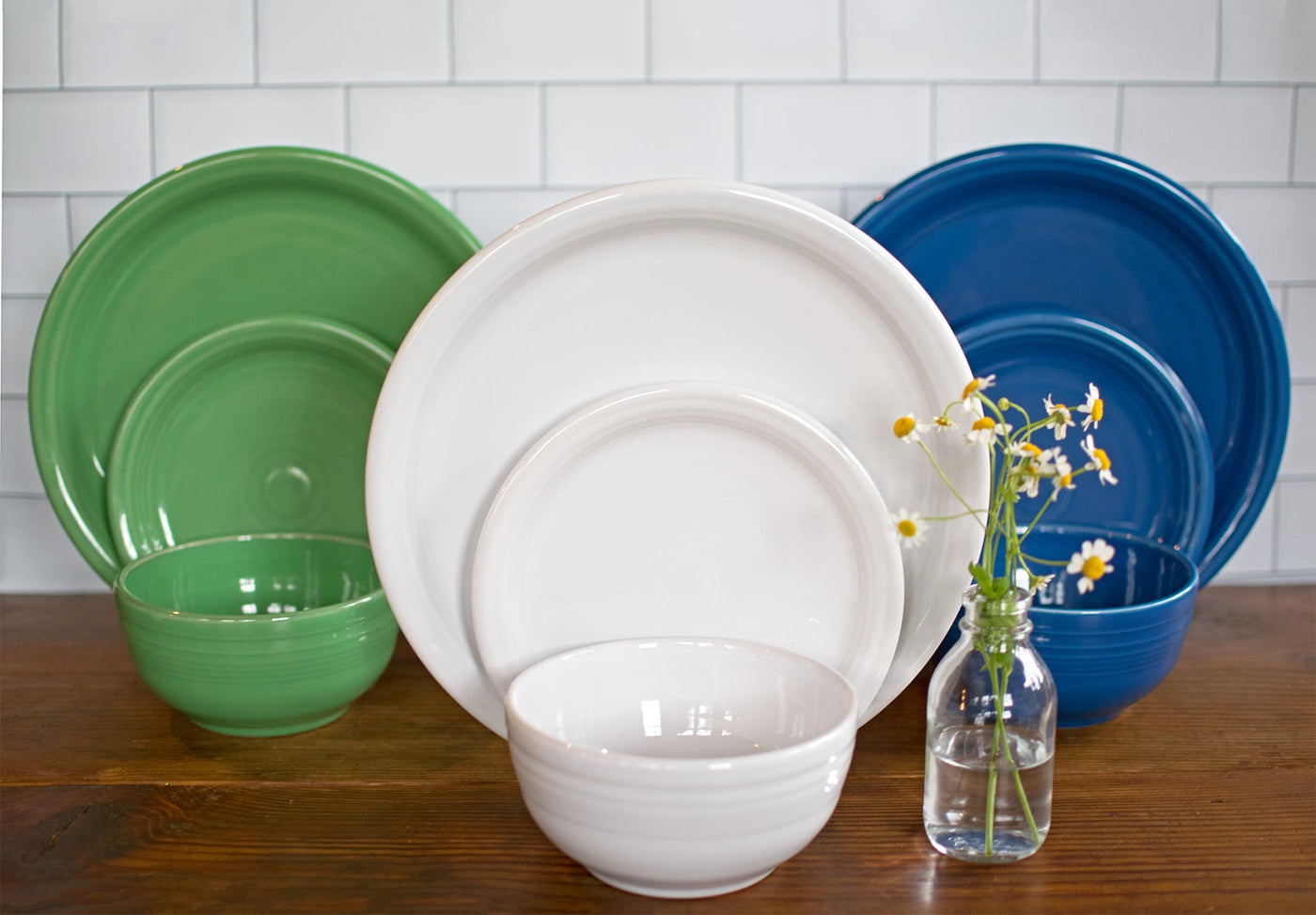 Bistro Coupe 3-Piece Dinnerware Set, Service for 1
