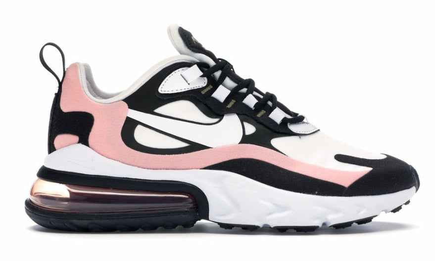 Max 270 React Black White Bleached Coral (W)