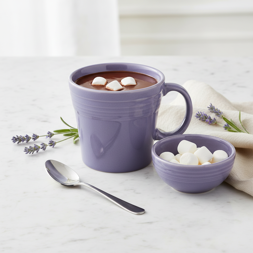 Lavender 15 OZ Tapered Mug