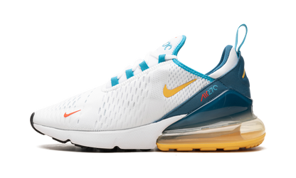 Air Max 270 "White Industrial Blue Citron Pulse" FJ4000 100