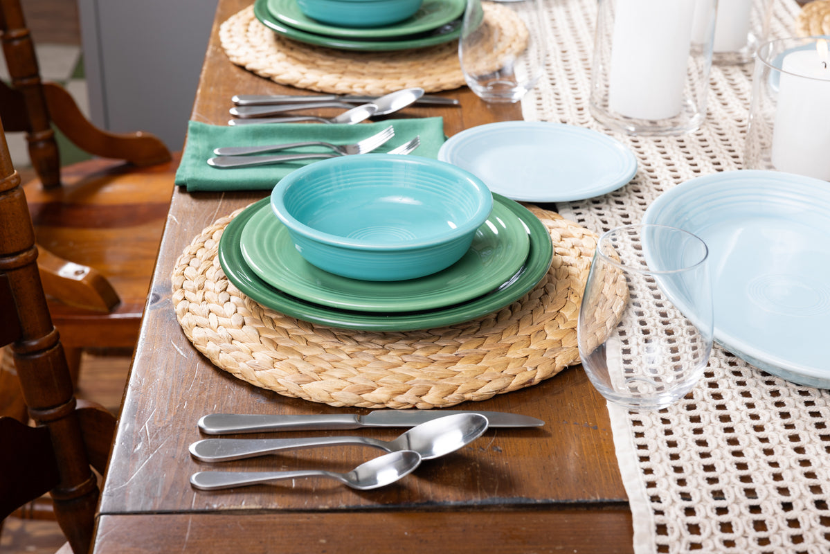 Classic Rim 3-Piece Dinnerware Set, Service for 1