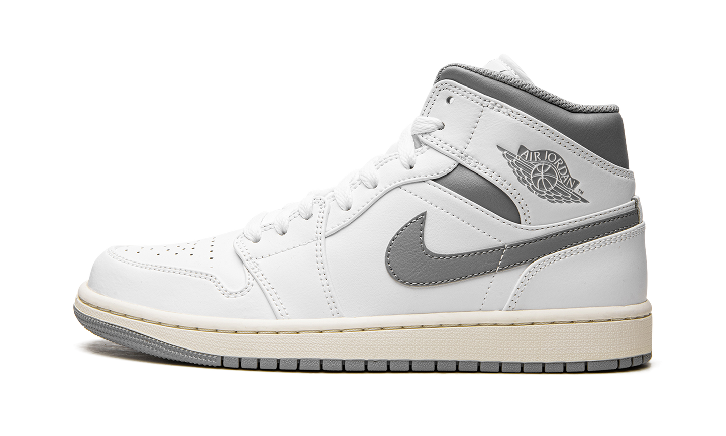 1 Mid "White / Stealth Grey" 554724 135